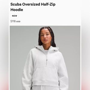 Lulu scuba half zip